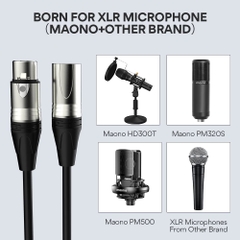 Cáp MAONO XLR to XLR 1.8m XLR-180 - Đen