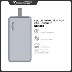 Pin sạc dự phòng Energizer 8000mAh - UE8002GY