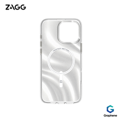 Ốp lưng chống sốc iPhone 16 - ZAGG Milan Snap - Swirl Glitter