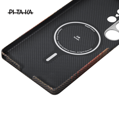 Ốp lưng Samsung S25 Ultra - PITAKA Tactile Woven - Sunset - KS2503U