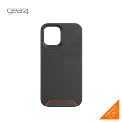 [HÀNG TRƯNG BÀY 90%] Ốp lưng iPhone 12 Pro Max Gear4 Battersea - Black
