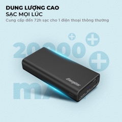 Pin dự phòng Energizer 20000mAh UE20012PQ