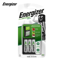 Máy sạc pin Energizer CHVCM4 MAXI (tặng kèm 4 pin AA 2000mAh)