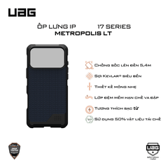 Ốp lưng iPhone 17 Pro Max UAG Metropolis LT Magsafe