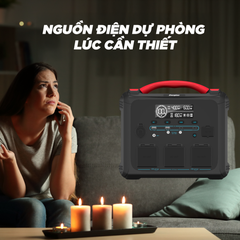 Trạm sạc dự phòng di động Energizer 1100Wh|1200W LMFP - PPS1100W2F
