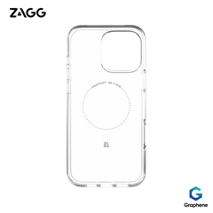Ốp lưng chống sốc iPhone 16 - ZAGG Crystal Palace Snap - Clear