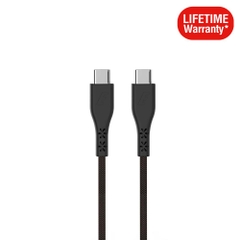 Cáp Type C to Type C 2.0 Energizer Siêu Bền 1.2m - LIFETIME WARRANTY - C41C2CGBKM