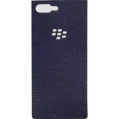 Dán lưng da DTR BlackBerry Keytwo Màu Xanh Navy