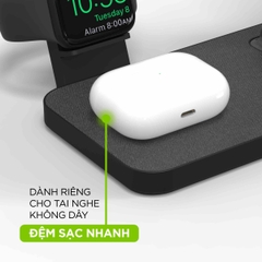 Đế sạc mophie Snap+ 3in1 Stand