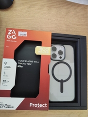 [Likenew] Ốp lưng iPhone 16 Pro - ZAGG Ensentials Snap - Smoky