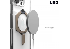 Ốp lưng iPhone 16 Pro/Pro Max - UAG Plyo XTE Magsafe - Clear/Titanium