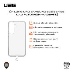 Ốp lưng Samsung S26 - UAG Plyo - Ice