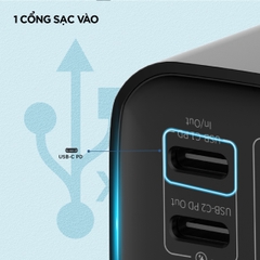 Sạc dự phòng Energizer PD65W 27,000mAh/3.7V Li-Polymer sạc cho laptop - XP27001PDBK