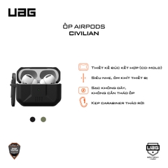 Ốp Airpods Pro Gen2 - UAG Civilian