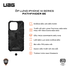 Ốp lưng iPhone 14/15 UAG Pathfinder SE - Midnight Camo