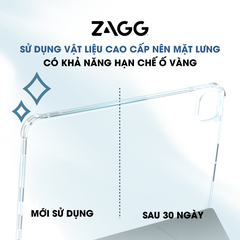 Ốp lưng iPad (2024)/Air 109 (Gen 4, 5) - ZAGG Hampton Folio