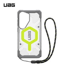Ốp lưng Samsung S26 Ultra (kèm dây đeo)  - UAG Pathfinder Clear Magnet-  Active Neon - 2145261BV01