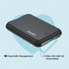 Sạc dự phòng không dây từ tính Energizer 5,000mAh /37V Li-Polymer - QM5000BK