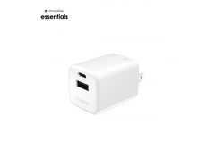 Củ sạc nhanh Mophie Essentials 35W GAN 1C1A hỗ trợ sạc nhanh iPhone/ Samsung