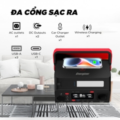 Trạm sạc dự phòng di động Energizer 293Wh|300W Li-ion - PPS300W2
