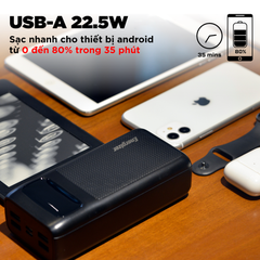 Sạc dự phòng Energizer 30,000mAh /3.7V Li-Polymer - UE30063PQBK