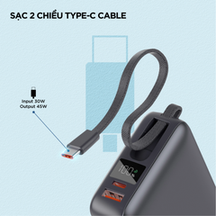 Sạc dự phòng Energizer 20,000mAh /3.85V Li-Polymer - UE20082PQBK