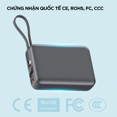 Sạc dự phòng Energizer 20,000mAh /3.85V Li-Polymer - UE20082PQBK