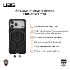 Ốp lưng iPhone 17 - UAG Monarch Pro