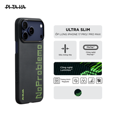 Ốp lưng iPhone 17 Pro / Pro Max - PITAKA Ultra-Slim (with PitaTap) - NoProblemo