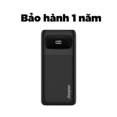 Sạc dự phòng Energizer 30,000mAh /3.7V Li-Polymer - UE30063PQBK