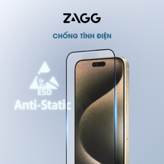 Kính dán màn hình iPhone 15 series- ZAGG Glass Elite Edge