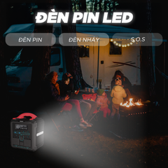 Trạm sạc dự phòng di động Energizer 550Wh|700W LMFP - PPS550W1F