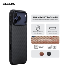 Ốp lưng iPhone 17 - PITAKA Aramid UltraGuard