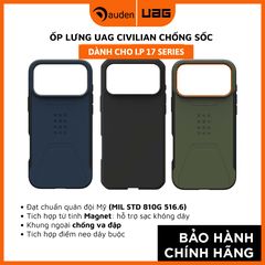 Ốp lưng iPhone 17 - UAG Civilian Magsafe