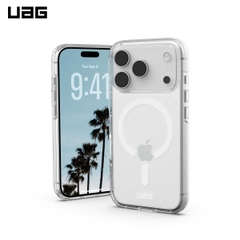 Ốp lưng iPhone 17 - UAG Scout Clear Magsafe - Ice/White