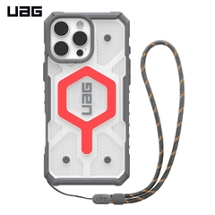 Ốp lưng iPhone 16 Pro/ 16 Pro Max (kèm dây đeo) - UAG Pathfinder Clear Magsafe