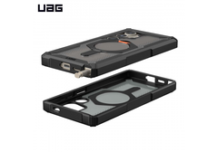 Ốp lưng Samsung S24 Ultra - UAG Plasma XTE Magnet - Black/Orange - 214436114097
