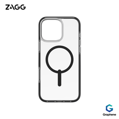 Ốp lưng iPhone 16 Pro - ZAGG Santa Cruz Snap - Black