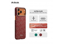 Ốp lưng iPhone 17 - PITAKA Ultra-Slim (with PitaTap) - Monogram