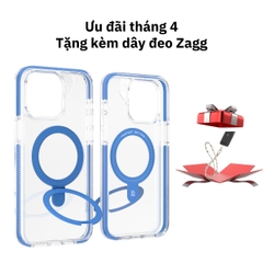 Ốp lưng iPhone 15 series - ZAGG Santa Cruz Snap RKS - Blue