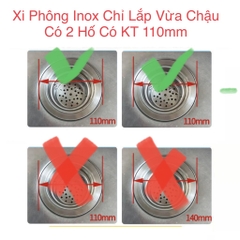 Bộ Xi Phông Đôi Inox 201, Tê Đồng, Lắp Chậu Rửa Bát 2 Hố, Ống Thoái Chun Chất Liệu Inox Bền, Thoát Nước Nhanh, Chống Hôi, Dài 60p