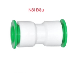 Măng Sông, Phụ Kiện Nối Nhanh Ống PPR, HDPE Trắng Xanh
