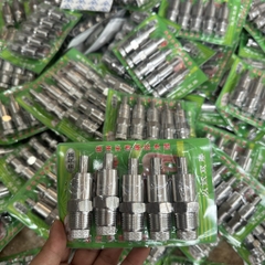Núm Nhỏ Giọt Inox 21, Nắp Vặn Inox Dày, Núm Uống Nước Tự Động Cho Heo Dạng Nhỏ Giọt Tiếp Kiệm Nước