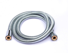 Dây Sen Inox 1,5m, Lỗ Ty To 9 mm, Loxo Mắt Kim, Dây Phi 15, Ốc Đồng Dày Mạ Crom Bóng Đẹp, QN