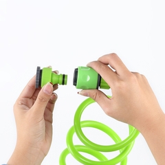 Vòi Tưới Loxo 15m, Súng Tưới, Dây Giãn 15M Lò Xo Chịu Áp, Không Rò Rỉ Nước, Nhựa Cao Cấp Độ Bền Cao, Hàng Loại 1