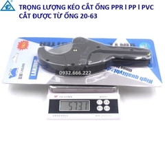 Kéo Cắt 63 Cắt Ống PPR 63, Kéo Màu Đen, Cắt Ống PPR| PVC|PE Từ Ống 20-63, Kéo Cắt Bền