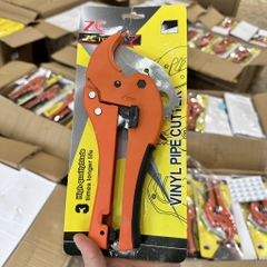 Kéo Cắt Ống Nhiệt PPR 40, Kéo Cắt Ống PPR| PVC|PE Từ Ống 20-40, Kéo Màu Cam, Có Công Tắc Tự Động Mở Miệng Kéo, Lưỡi Inox 304