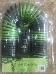 Vòi Tưới Loxo 15m, Súng Tưới, Dây Giãn 15M Lò Xo, Không Rò Rỉ Nước, Nhựa Cao Cấp Độ Bền Cao