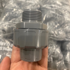Rắc Co Ren Ngoài 34 ống 34 PVC, Hataco, Chuyên Lắp Máy Bơm 34/34