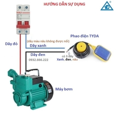 Van Chữ Tê HDPE 20, Tay Đỏ Lệch, Van Khoá 3 Đầu, Lắp Ống HDPE 20